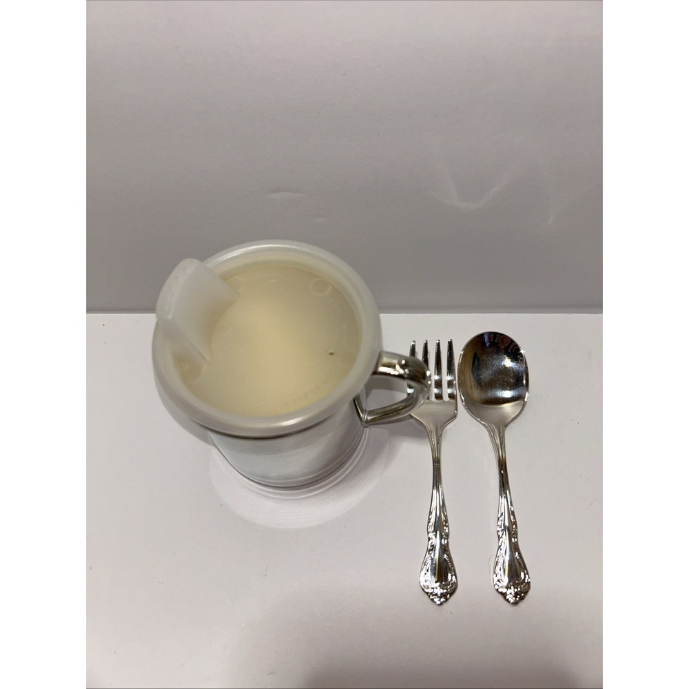 Vintage Oneida 3 Piece Primary Set Affection Silver plated made in USA